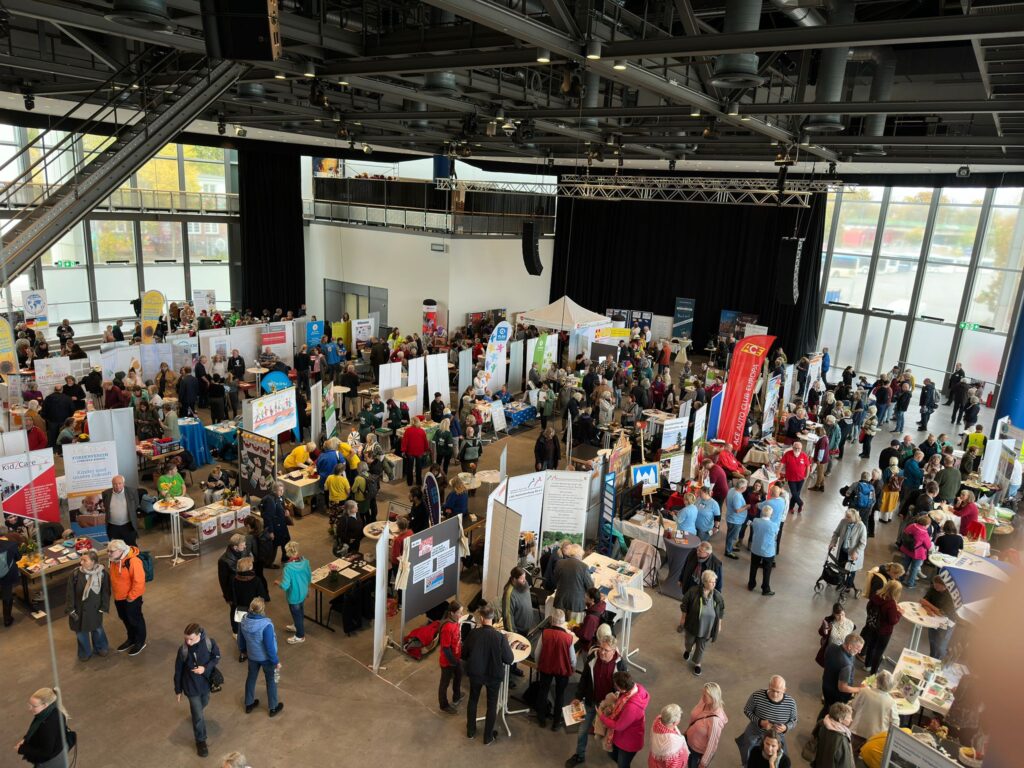 Blick über die Messe