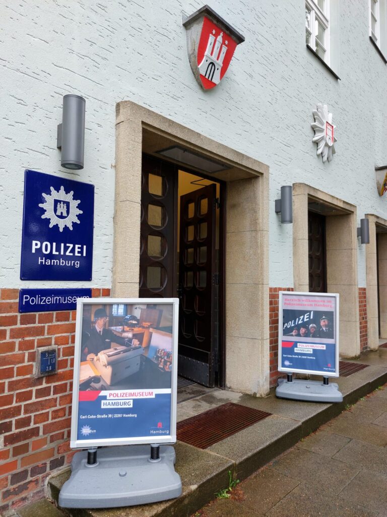 Eingang des Polizeimuseums