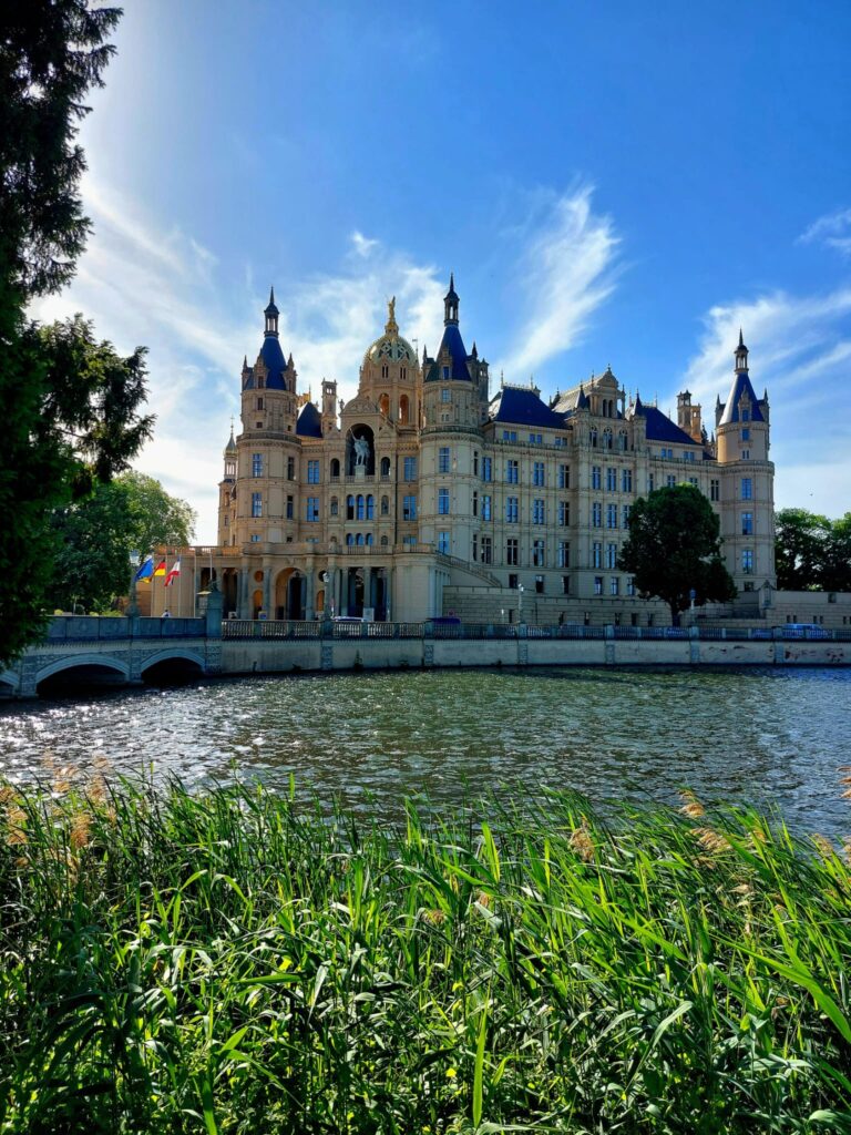 Das Schweriner Schloss - Sitz des Landtags von Mecklenburg-Vorpommern